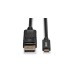 DisplayPort Stecker(schwarz, 10 Meter, + HDR)