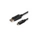 DisplayPort Stecker(schwarz, 10 Meter, + HDR)