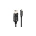 DisplayPort Stecker(schwarz, 10 Meter, + HDR)