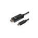 HDMI Stecker(schwarz, 10 Meter, 4K 60Hz, + HDR)