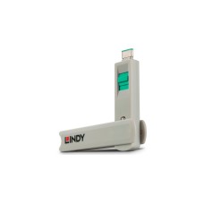 Lindy USB Typ C Port Schloss, Sicherheit(grün)