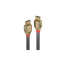 Lindy Ultra High Speed HDMI Kabel, Gold Line(grau, 3 Meter)