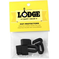 Lodge Topf Protektoren(schwarz, 6 Stück)