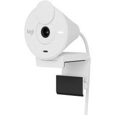 Logitech Brio 300, Webcam(weiß, Off White, Outlet)