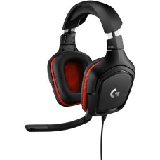 Logitech G332 Gaming Headset, Gaming-Headset(schwarz/rot)