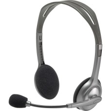 Logitech H110, Headset(silber/grau, Retail)