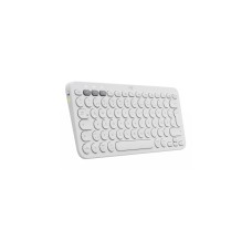 Logitech K380 Multi-Device, Tastatur(weiß, DE-Layout, Bluetooth, für Windows/macOS/iPadOS/Chrome OS/Android)