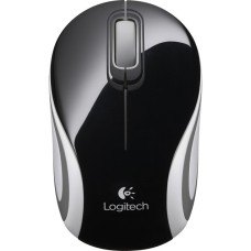 Logitech M187 Wireless Mini, Maus(schwarz)