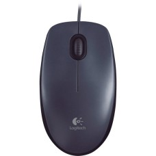 Logitech M90, Maus(dunkelgrau, Retail)