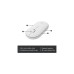 Logitech MK470 Slim Combo, Desktop-Set(weiß, DE-Layout, Scissor-Switch)