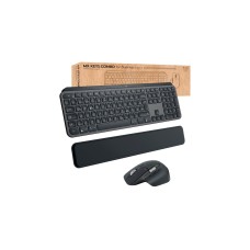 Logitech MX Keys Combo for Business Gen 2, Desktop-Set(graphit, DE-Layout, Scissor-Switch, Logi Bolt, Bluetooth, kompatibel mit PC/Mac/iPad/Android)