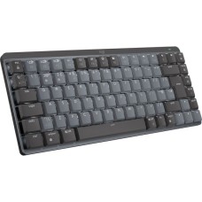 Logitech MX Mechanical Mini, Tastatur(hellgrau/dunkelgrau, DE-Layout, lineare Schalter, Logi Bolt, Bluetooth)