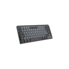 Logitech MX Mechanical Mini, Tastatur(hellgrau/dunkelgrau, DE-Layout, taktile Schalter, Logi Bolt, Bluetooth)