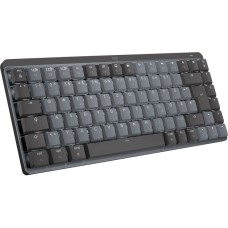 Logitech MX Mechanical Mini für Mac, Tastatur(dunkelgrau/hellgrau, DE-Layout, taktile Schalter, Bluetooth, kompatibel mit macOS, iPadOS und iOS)