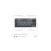 Logitech MX Mechanical Mini für Mac, Tastatur(dunkelgrau/hellgrau, DE-Layout, taktile Schalter, Bluetooth, kompatibel mit macOS, iPadOS und iOS)