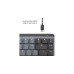 Logitech MX Mechanical Mini für Mac, Tastatur(dunkelgrau/hellgrau, DE-Layout, taktile Schalter, Bluetooth, kompatibel mit macOS, iPadOS und iOS)