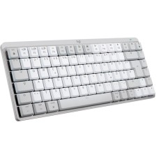 Logitech MX Mechanical Mini für Mac, Tastatur(hellgrau/weiß, DE-Layout, taktile Schalter, Bluetooth, kompatibel mit macOS, iPadOS und iOS)