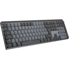 Logitech MX Mechanical, Tastatur(hellgrau/dunkelgrau, DE-Layout, taktile Schalter, Logi Bolt, Bluetooth)