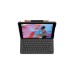 Logitech Slim Folio, Tastatur(schwarz, DE-Layout, Scissor-Switch, für iPad 7., 8. und 9. Generation)