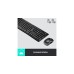 Logitech Wireless Combo MK270, Set(schwarz/silber, DE-Layout, Rubberdome)