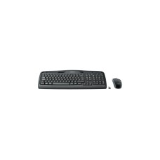 Logitech Wireless Combo MK330, Desktop-Set(schwarz, DE-Layout)