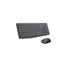 Logitech Wireless Kombo MK235, Desktop-Set(DE-Layout)