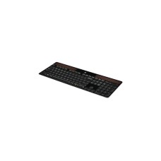 Logitech Wireless Solar Keyboard K750, Tastatur(schwarz (glänzend)/silber, DE-Layout)