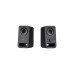Logitech Z150 Black 2.0, PC-Lautsprecher(schwarz)