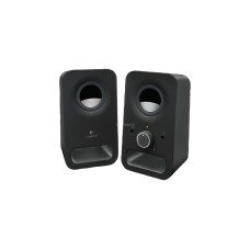 Logitech Z150 Black 2.0, PC-Lautsprecher(schwarz)
