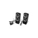 Logitech Z200 Black 2.0, PC-Lautsprecher(schwarz)
