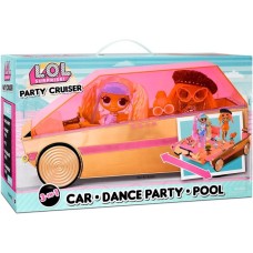 MGA Entertainment L.O.L. Surprise 3-in-1 Party Cruiser, Spielfahrzeug(roségold/pink)