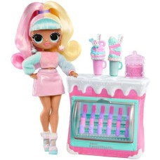 MGA Entertainment L.O.L. Surprise OMG Sweet Nails - Candylicious Sprinkles Shop, Puppe