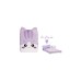 MGA Entertainment Na! Na! Na! Surprise 3-in-1 Backpack Bedroom Serie 3 Playset - Lavender Kitten, Spielfigur