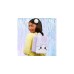 MGA Entertainment Na! Na! Na! Surprise 3-in-1 Backpack Bedroom Serie 3 Playset - Lavender Kitten, Spielfigur