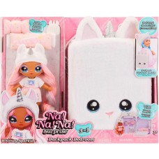 MGA Entertainment Na! Na! Na! Surprise 3-in-1 Backpack Bedroom Unicorn Whitney Sparkles, Puppe