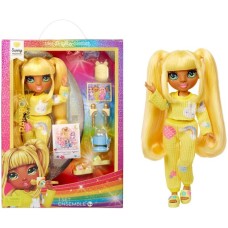 MGA Entertainment Rainbow High Junior High PJ Party - Sunny (Yellow), Puppe