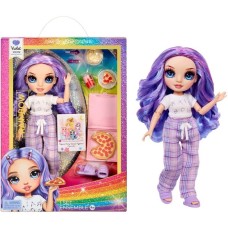 MGA Entertainment Rainbow High Junior High PJ Party - Violet (Purple), Puppe