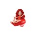 MGA Entertainment Rainbow High Swim & Style - Ruby (Red), Puppe