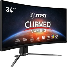 MSI ARTYMIS 343CQRDE, Gaming-Monitor(86 cm (34 Zoll), schwarz, WQHD, AMD Free-Sync, HDR, 165Hz Panel)