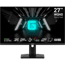 MSI G274QPXDE, Gaming-Monitor(69 cm (27 Zoll), schwarz, WQHD, IPS, HDR, G-Sync kompatibel, IPS, 240Hz Panel)