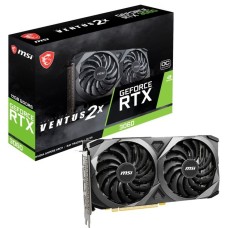 MSI GeForce RTX 3060 VENTUS 2X 12G OC, Grafikkarte(3x DisplayPort, 1x HDMI 2.1)