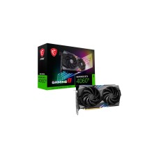 MSI GeForce RTX 4060 Ti GAMING X 8G, Grafikkarte(DLSS 3, 3x DisplayPort, 1x HDMI 2.1)