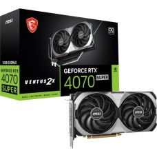 MSI GeForce RTX 4070 SUPER 12G VENTUS 2X OC, Grafikkarte(DLSS 3, 3x DisplayPort, 1x HDMI 2.1)