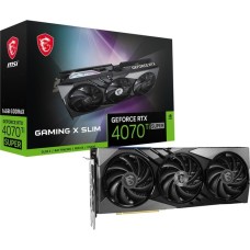 MSI GeForce RTX 4070 Ti SUPER 16G GAMING X SLIM, Grafikkarte(DLSS 3, 3x DisplayPort, 1x HDMI 2.1a)