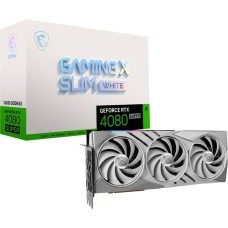MSI GeForce RTX 4080 SUPER GAMING X SLIM WHITE, Grafikkarte(weiß, DLSS 3, 2x DisplayPort, 2x HDMI 2.1)