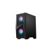 MSI MAG FORGE 100R, Tower-Gehäuse(schwarz, Tempered Glass)