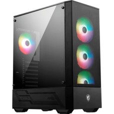 MSI MAG FORGE 112R, Tower-Gehäuse(schwarz, Tempered Glass)