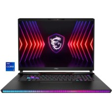 MSI Raider GE78 HX 14VHG-672, Gaming-Notebook(schwarz, Windows 11 Pro 64-Bit, 43.2 cm (17 Zoll), 2 TB SSD)