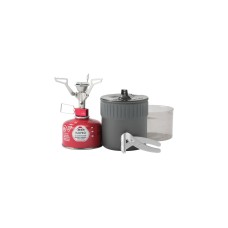 MSR Gaskocher PocketRocket 2 Mini Stove Kit(grau, mit Topf-Set, Modell 2021)
