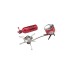 MSR Hybridbrennstoff-Kocher WhisperLite Universal Combo, Benzinkocher(Modell 2021)